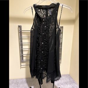 The Buckle Lace & Sequin Top